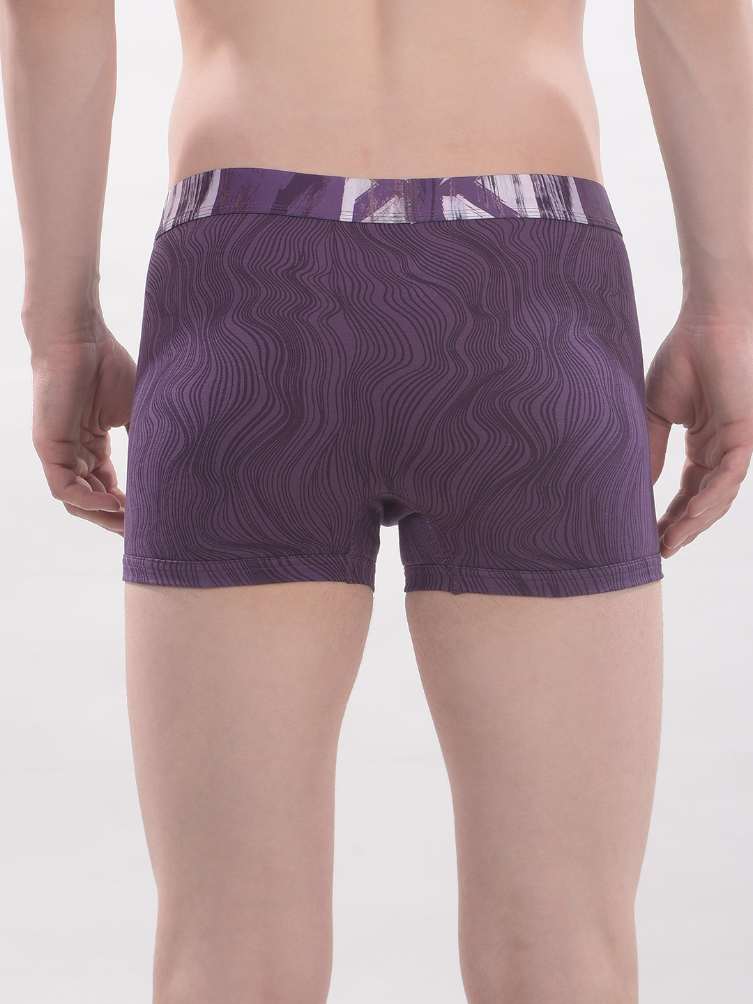 cobb men's burgundy printed premium trunk