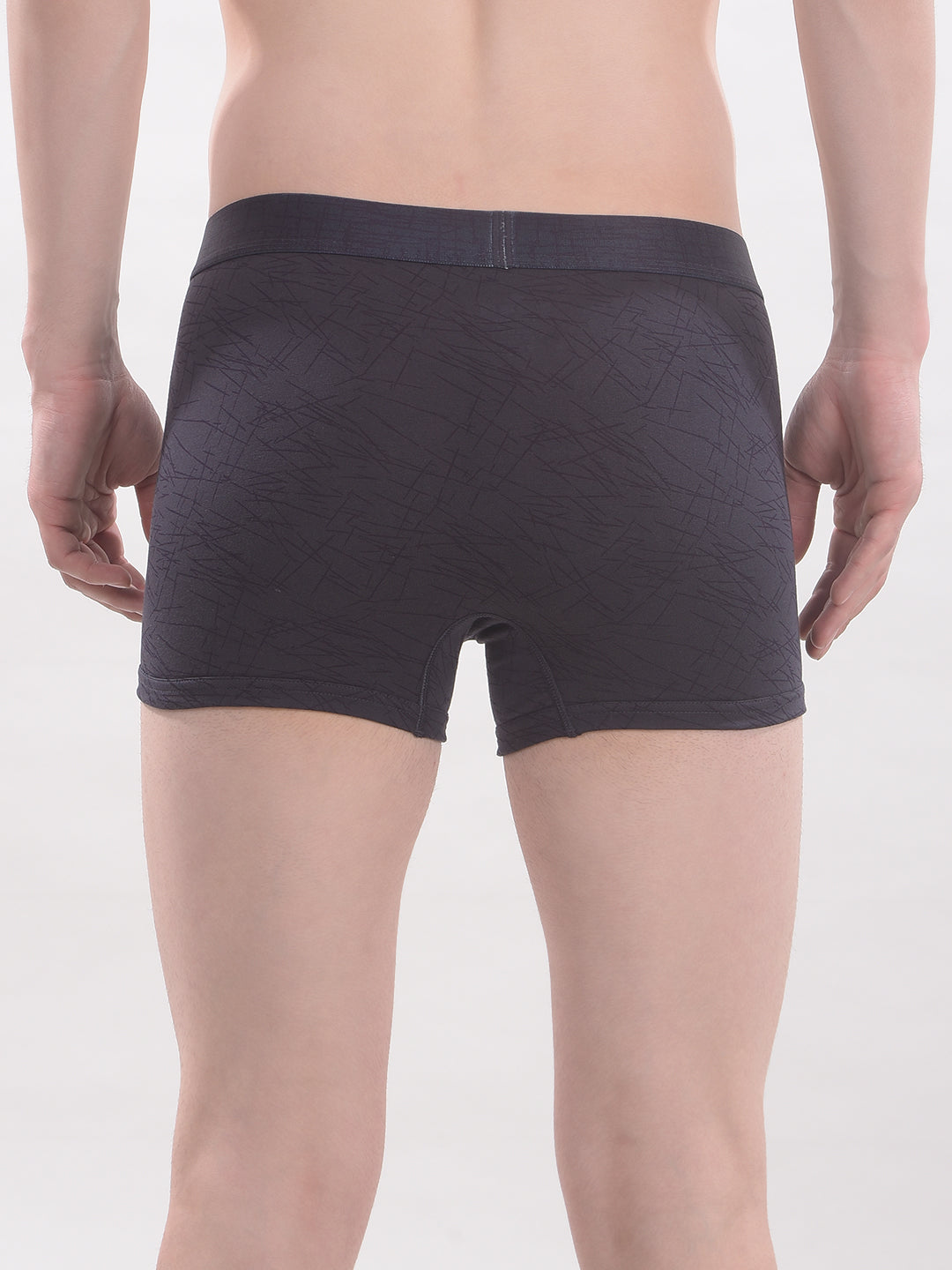 COBB MEN'S DARK GREY PRINTED PREMIUM TRUNK