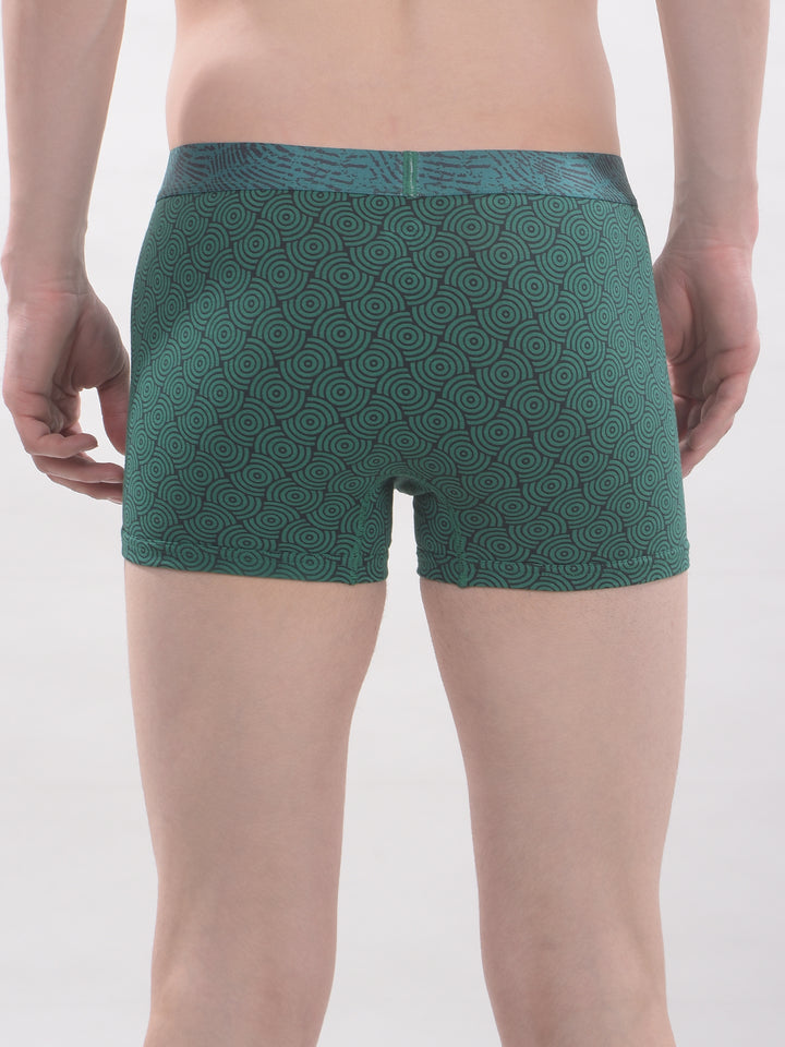 cobb men's green printed premium trunk