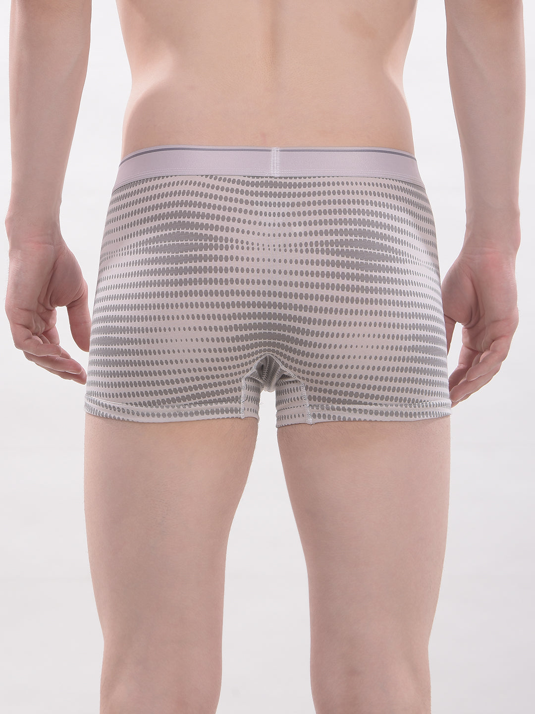 cobb men's grey printed premium trunk