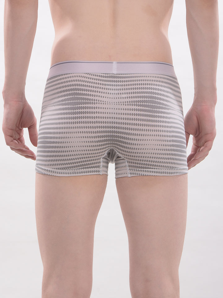 cobb men's grey printed premium trunk