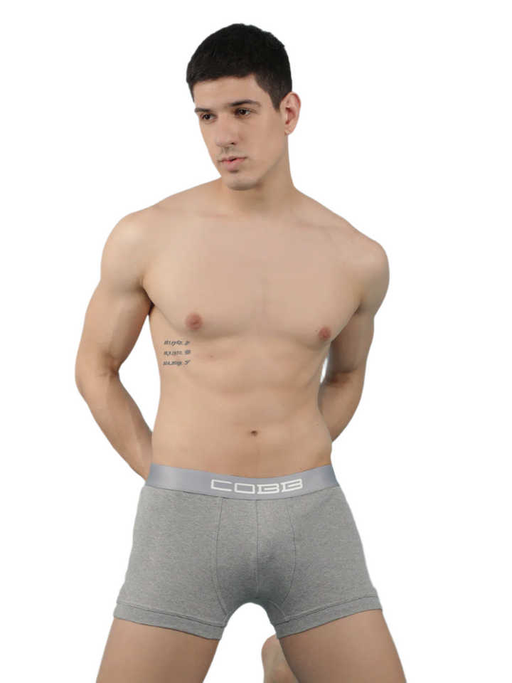 Cobb Men's Solid Grey Premium Trunk