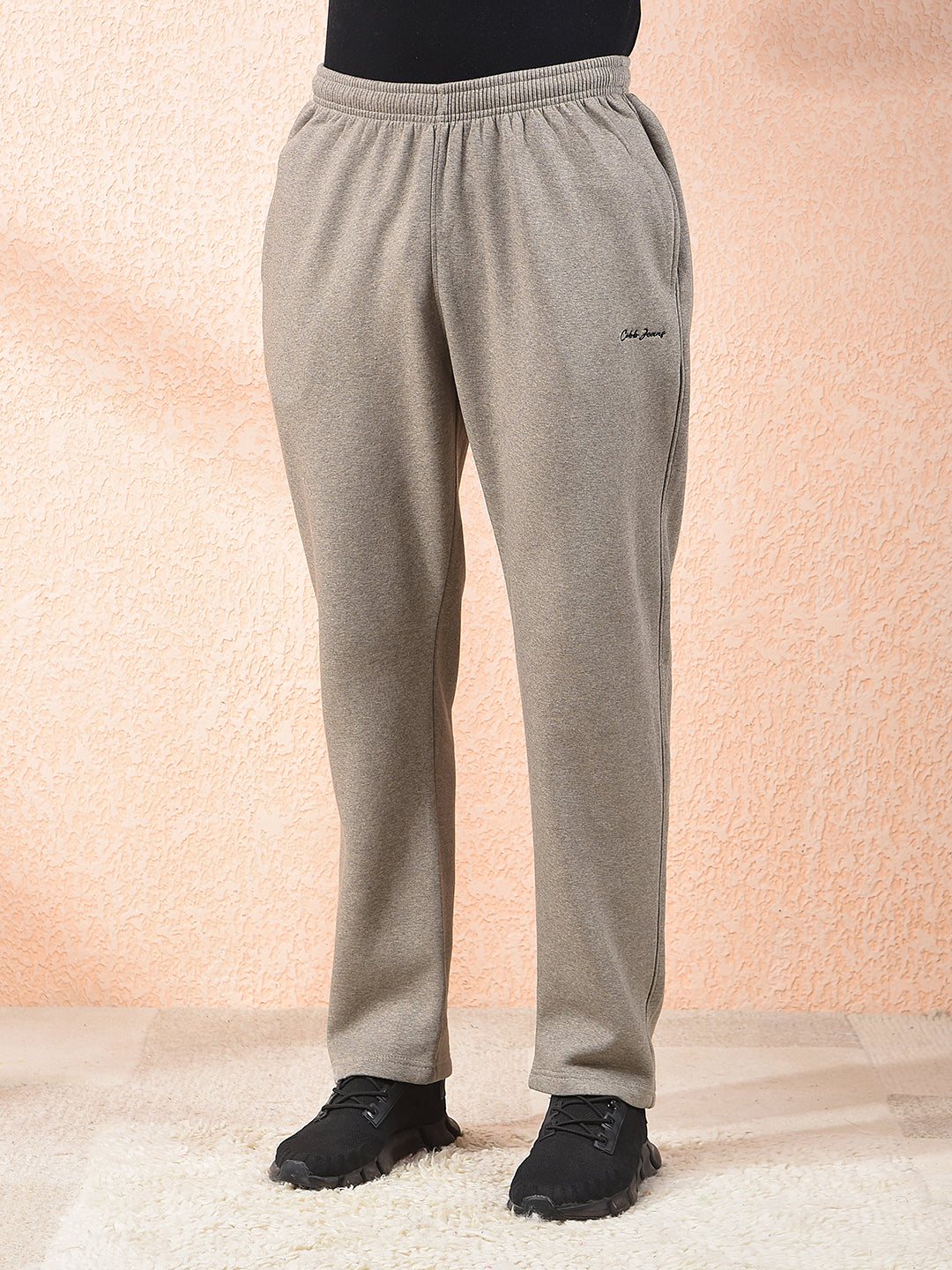 cobb solid beige winter tracksuit