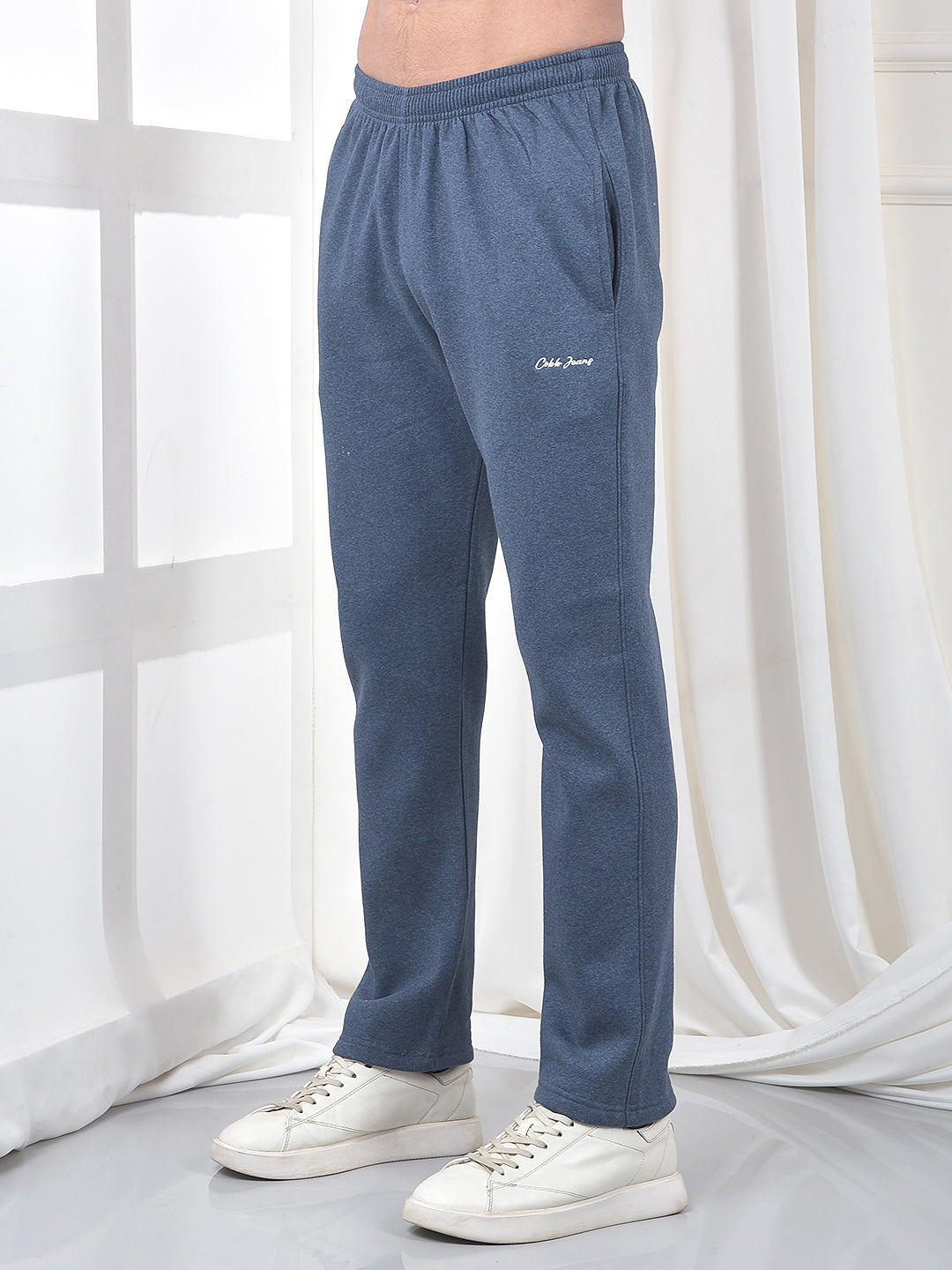 COBB SOLID DENIM BLUE WINTER TRACKSUIT