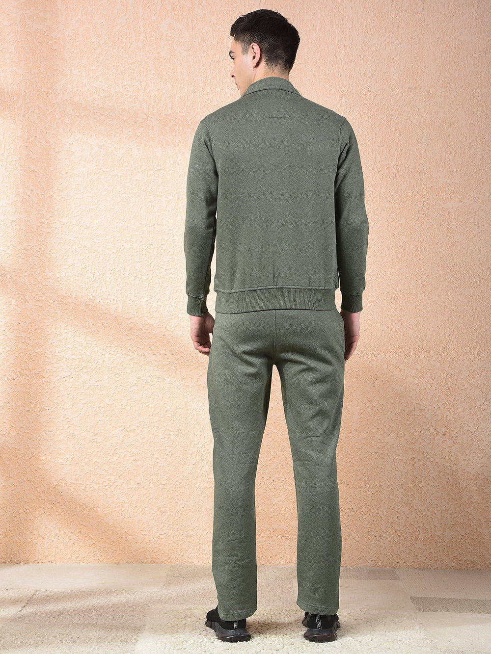 cobb solid green winter tracksuit
