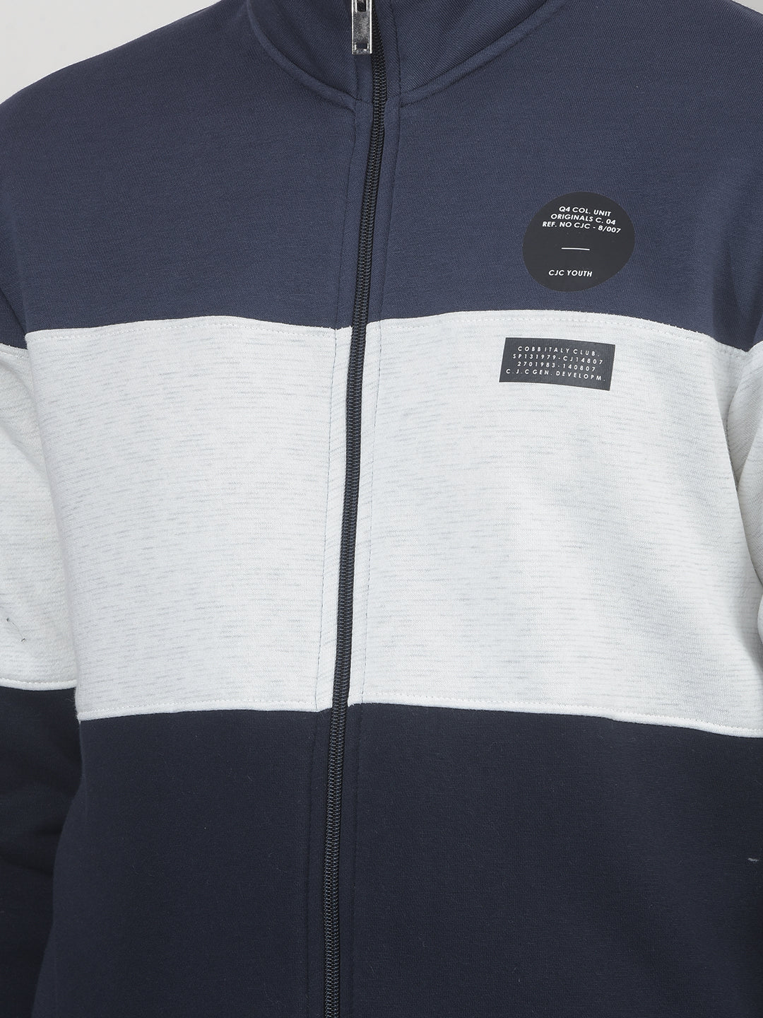 COBB NAVY COLOR-BLOCK WINTER TRACKSUIT