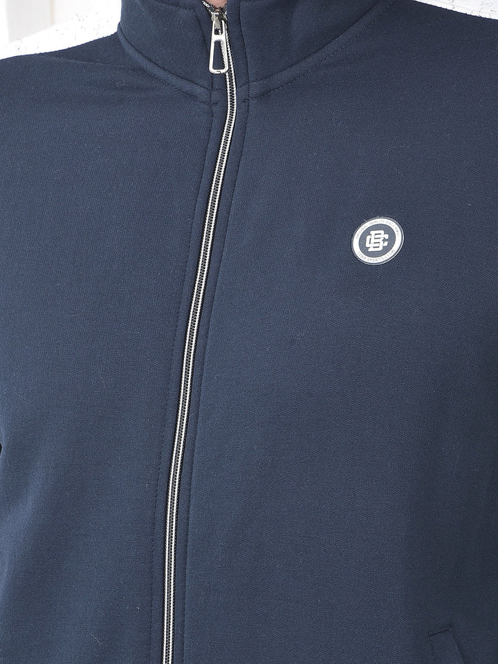 COBB TEAL BLUE COLOR-BLOCK WINTER TRACKSUIT