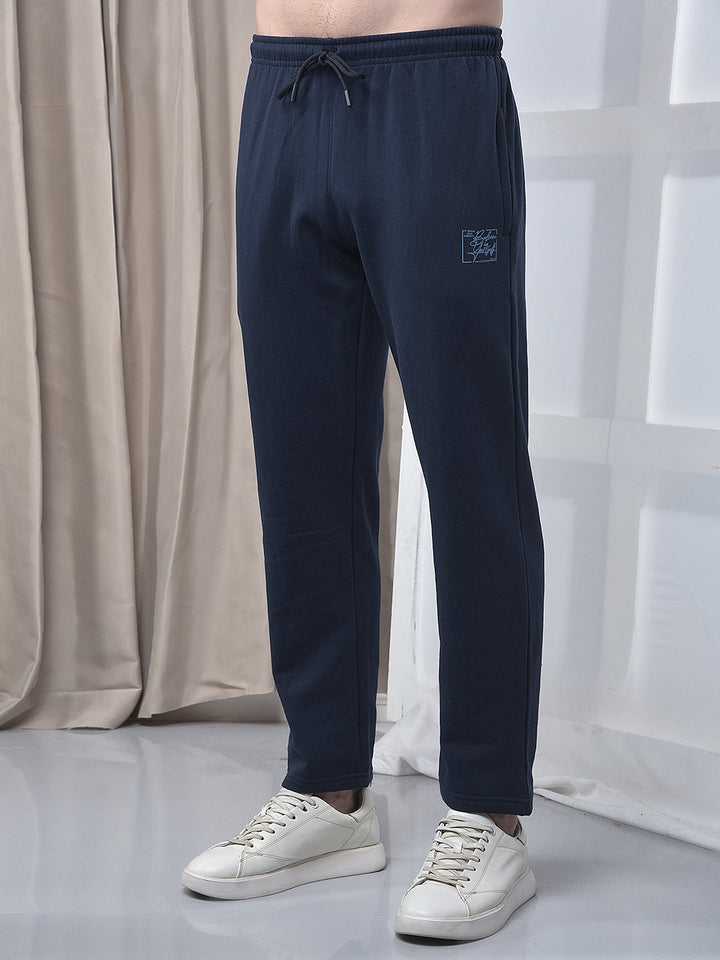 COBB NAVY BLUE COLOR-BLOCK WINTER TRACKSUIT