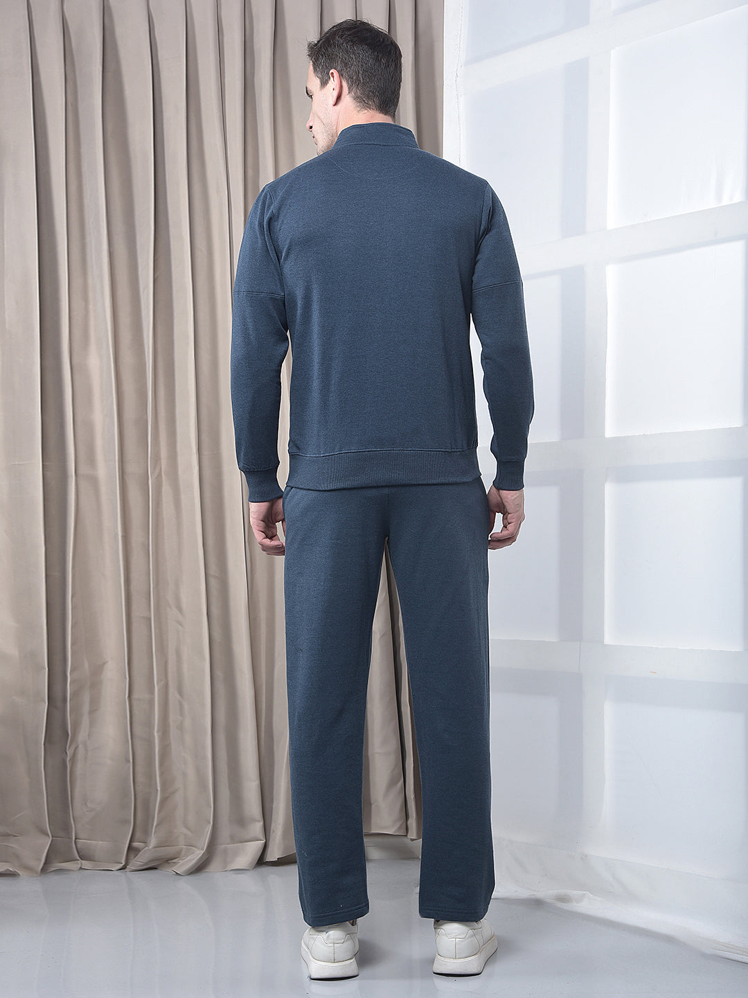 cobb navy striped winter tracksuit