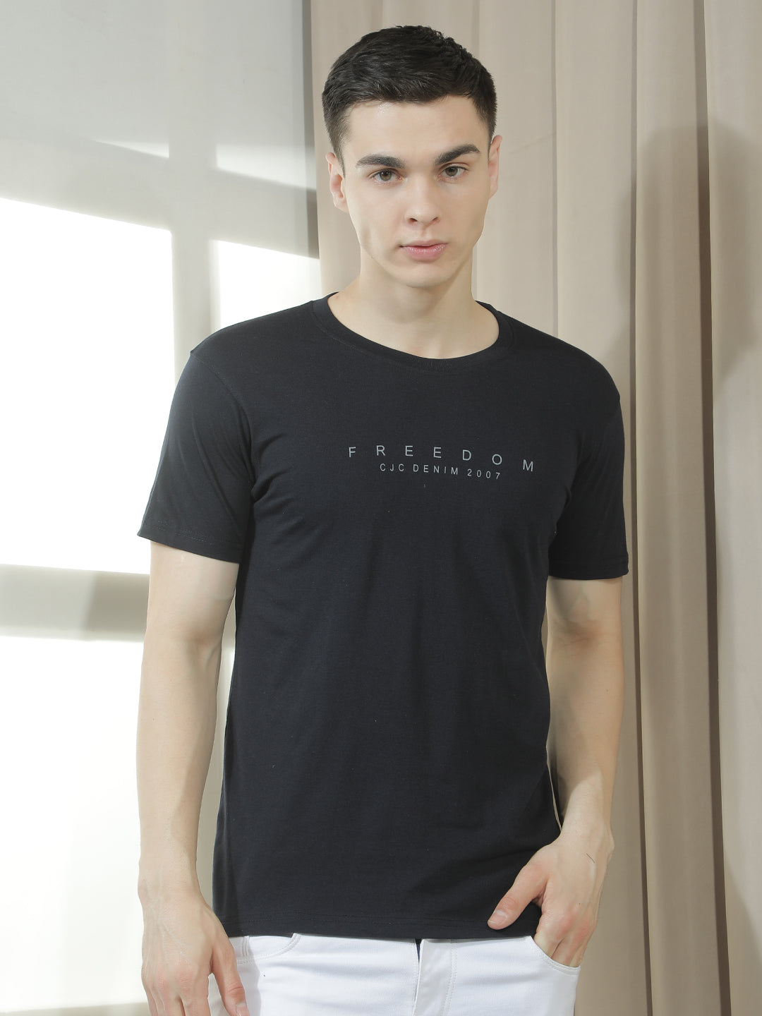 cobb assorted pack of 3 round neck t-shirt