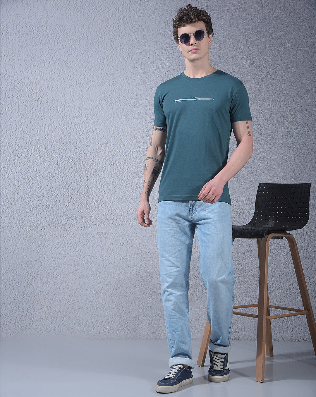 COBB PACK OF 3 ROUND NECK ASSORTED T-SHIRT