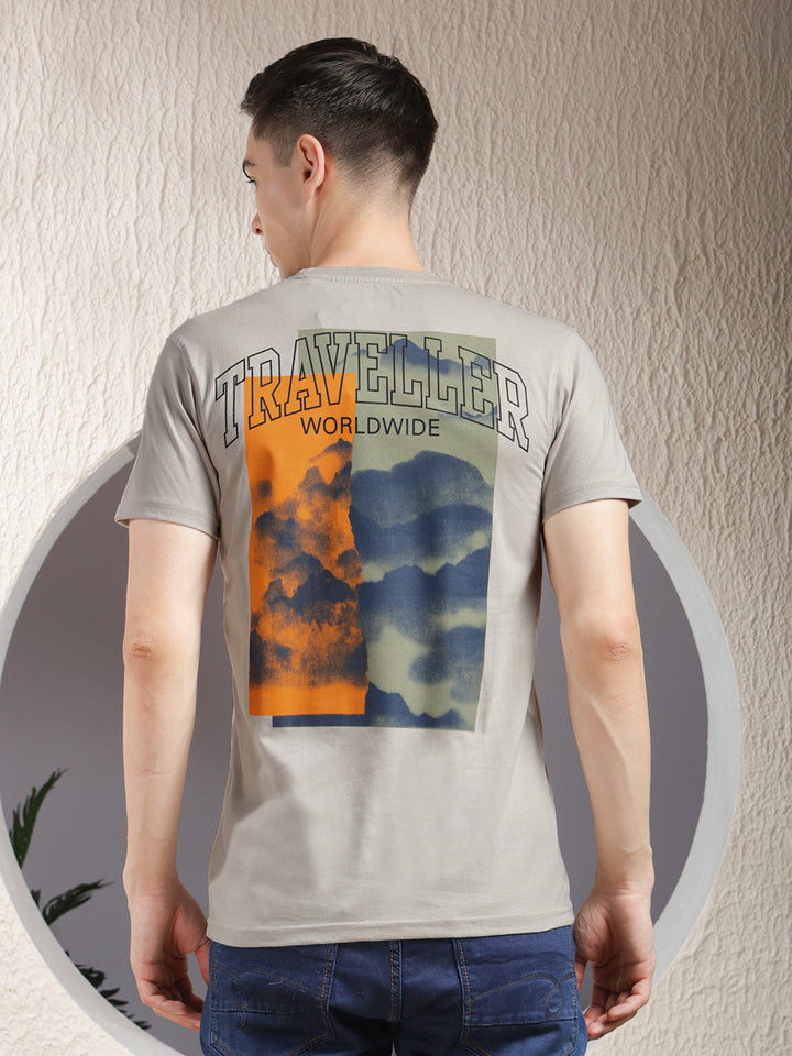 cobb stone printed round neck t-shirt