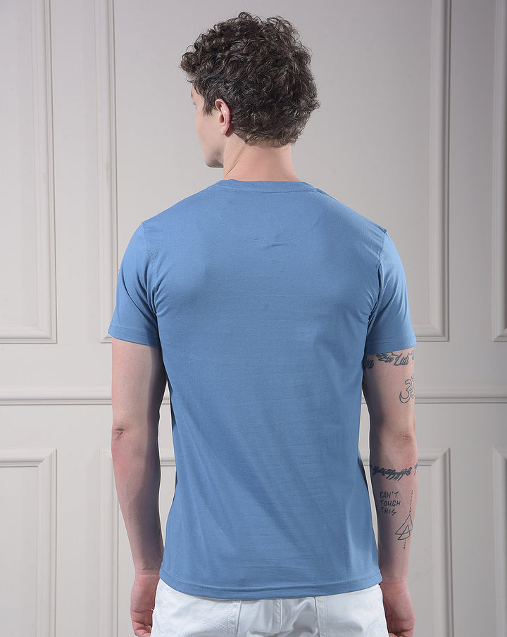 cobb air force printed round neck t-shirt