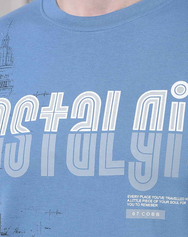 COBB AIR FORCE PRINTED ROUND NECK T-SHIRT