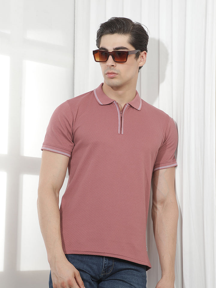 onion solid polo t-shirt