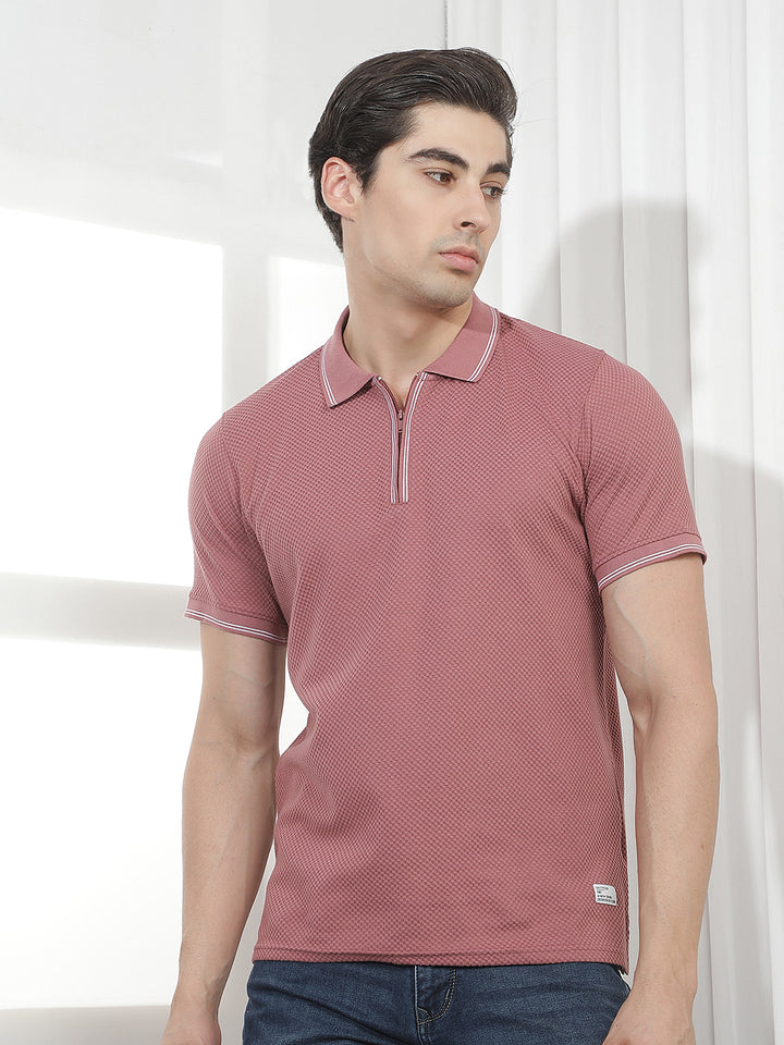 onion solid polo t-shirt