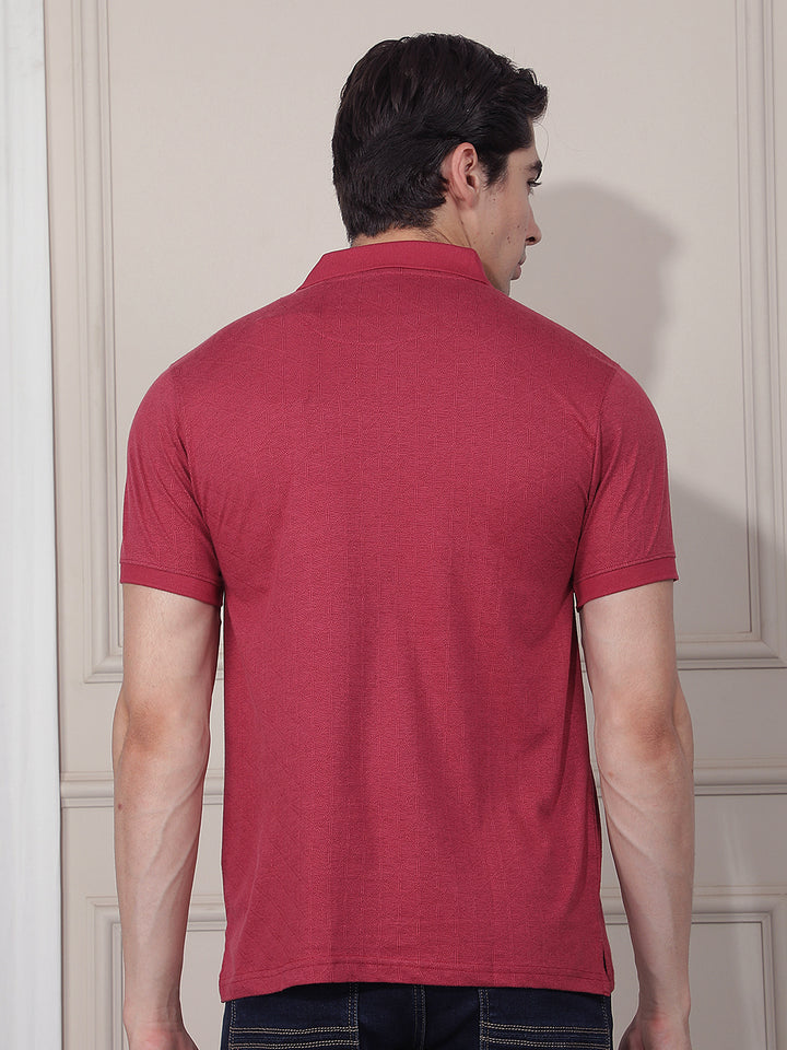 FRANDANGO SELF-DESIGN POLO T-SHIRT