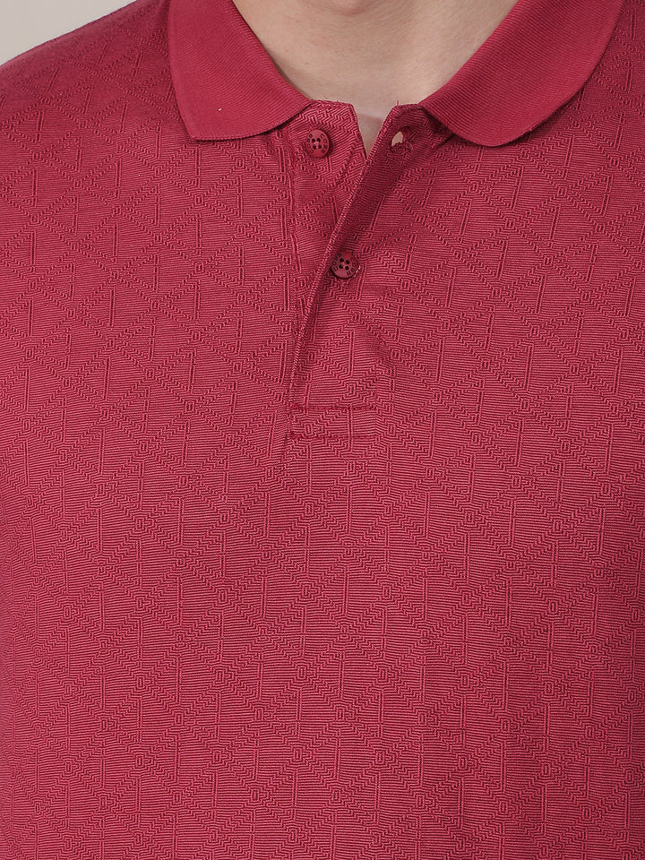 FRANDANGO SELF-DESIGN POLO T-SHIRT