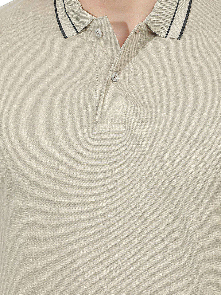 mint solid polo t-shirt