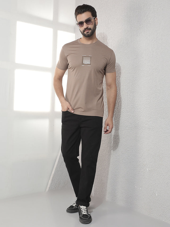 COBB BROWN PRINTED ROUND NECK T-SHIRT