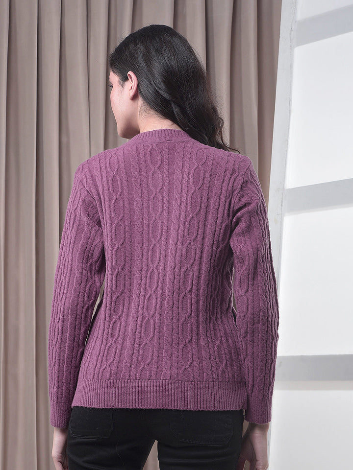 miss forever onion self-design cardigan