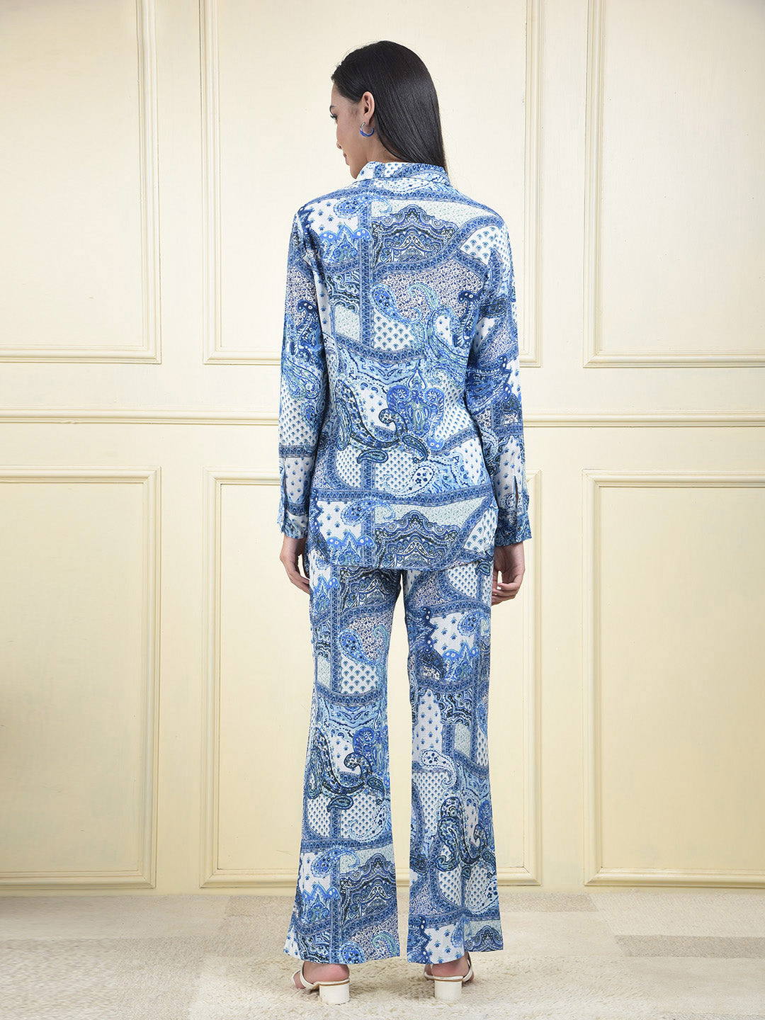 miss forever blue co-ord set