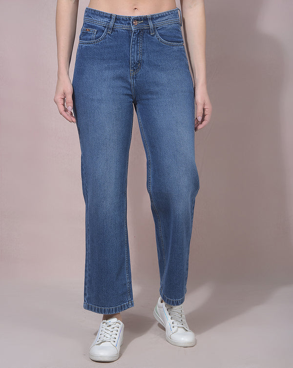 miss forever blue washed jeans