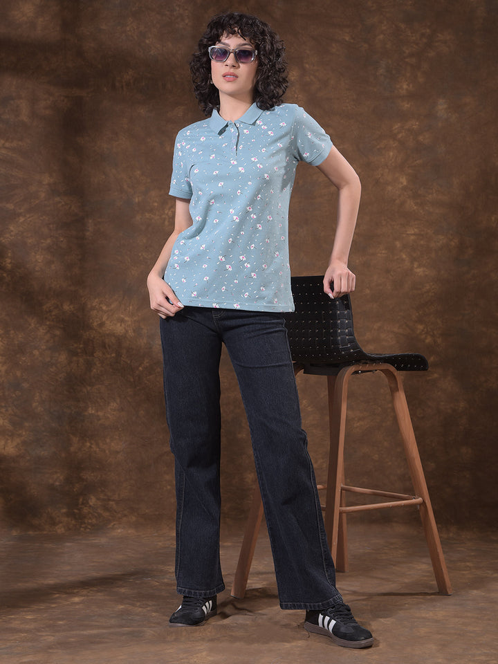 miss forever charcol straight-fit jeans