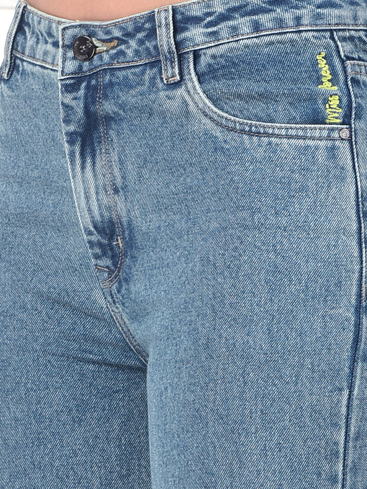 miss forever tint green premium jeans