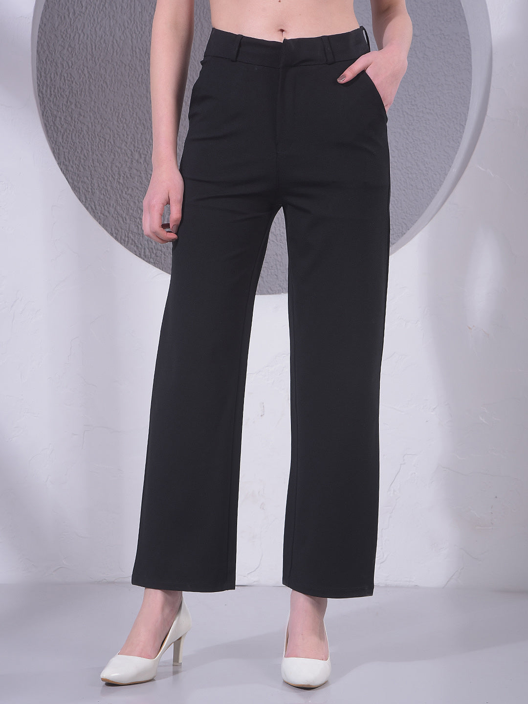 miss forever black regular-fit jegging