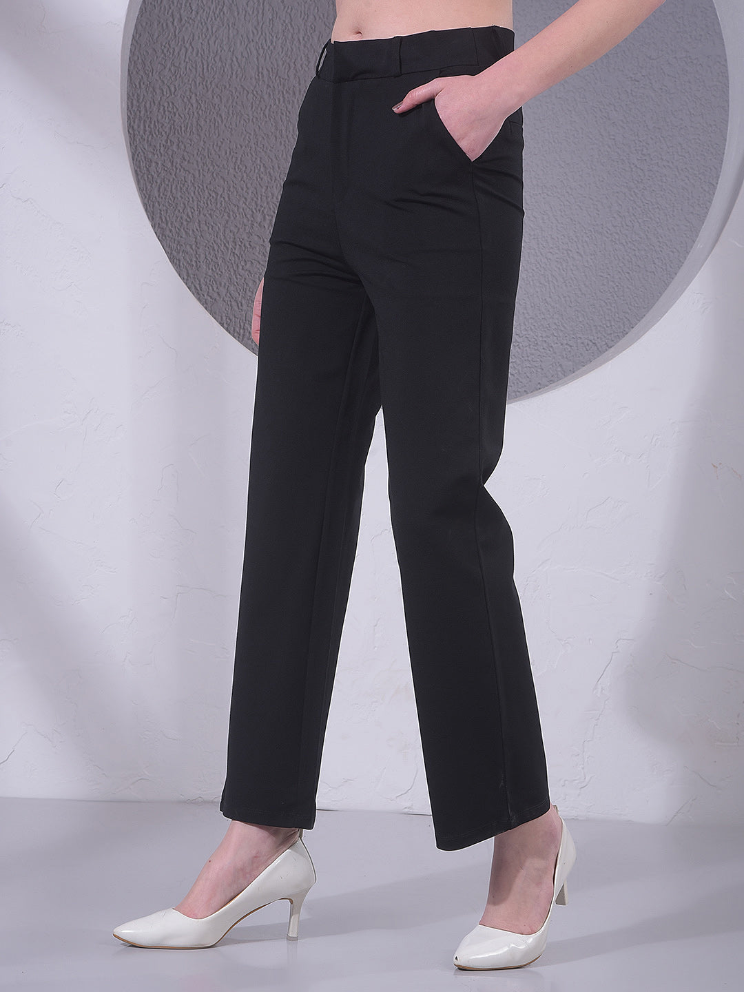 miss forever black regular-fit jegging