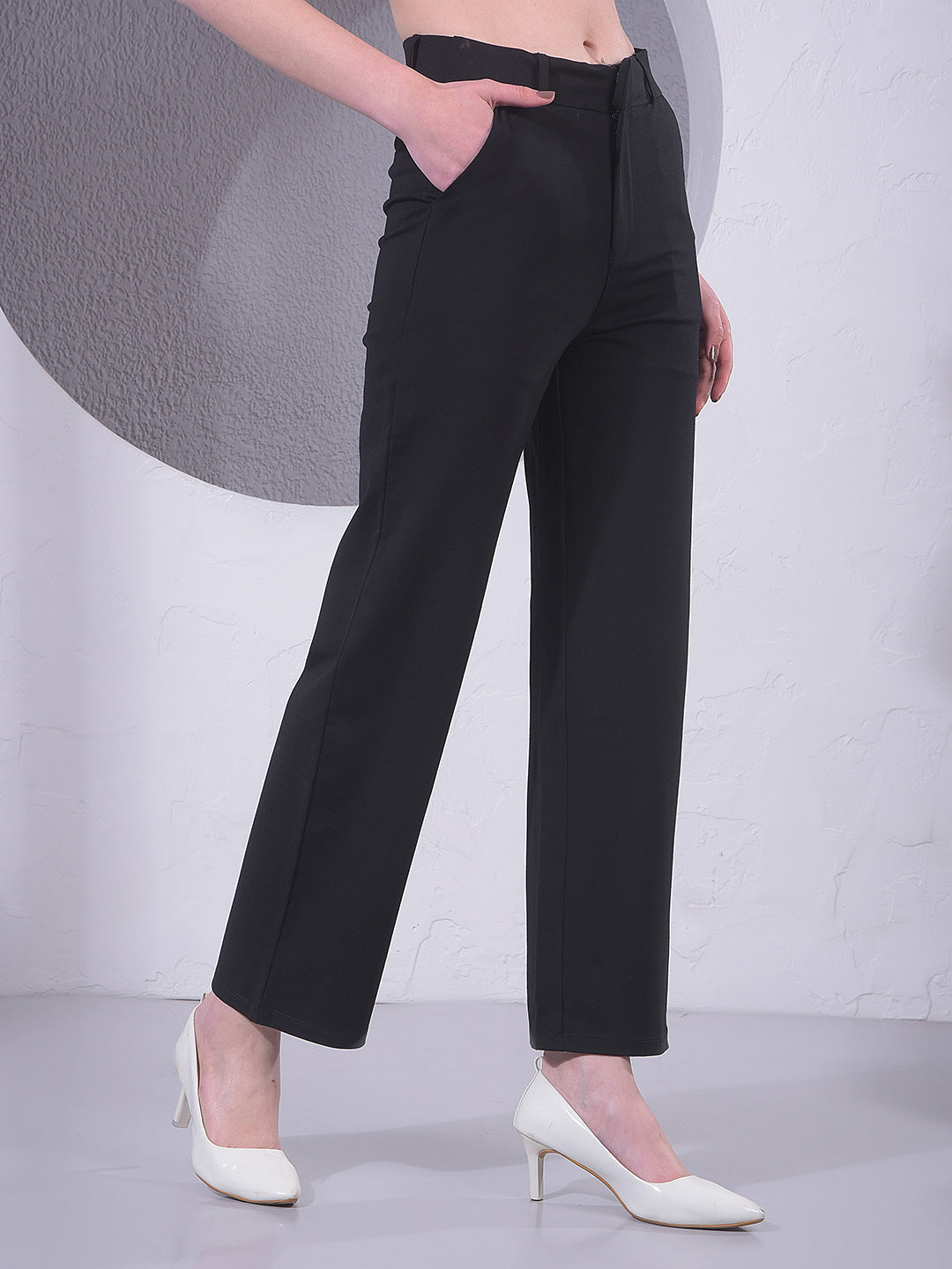 MISS FOREVER BLACK REGULAR-FIT JEGGING