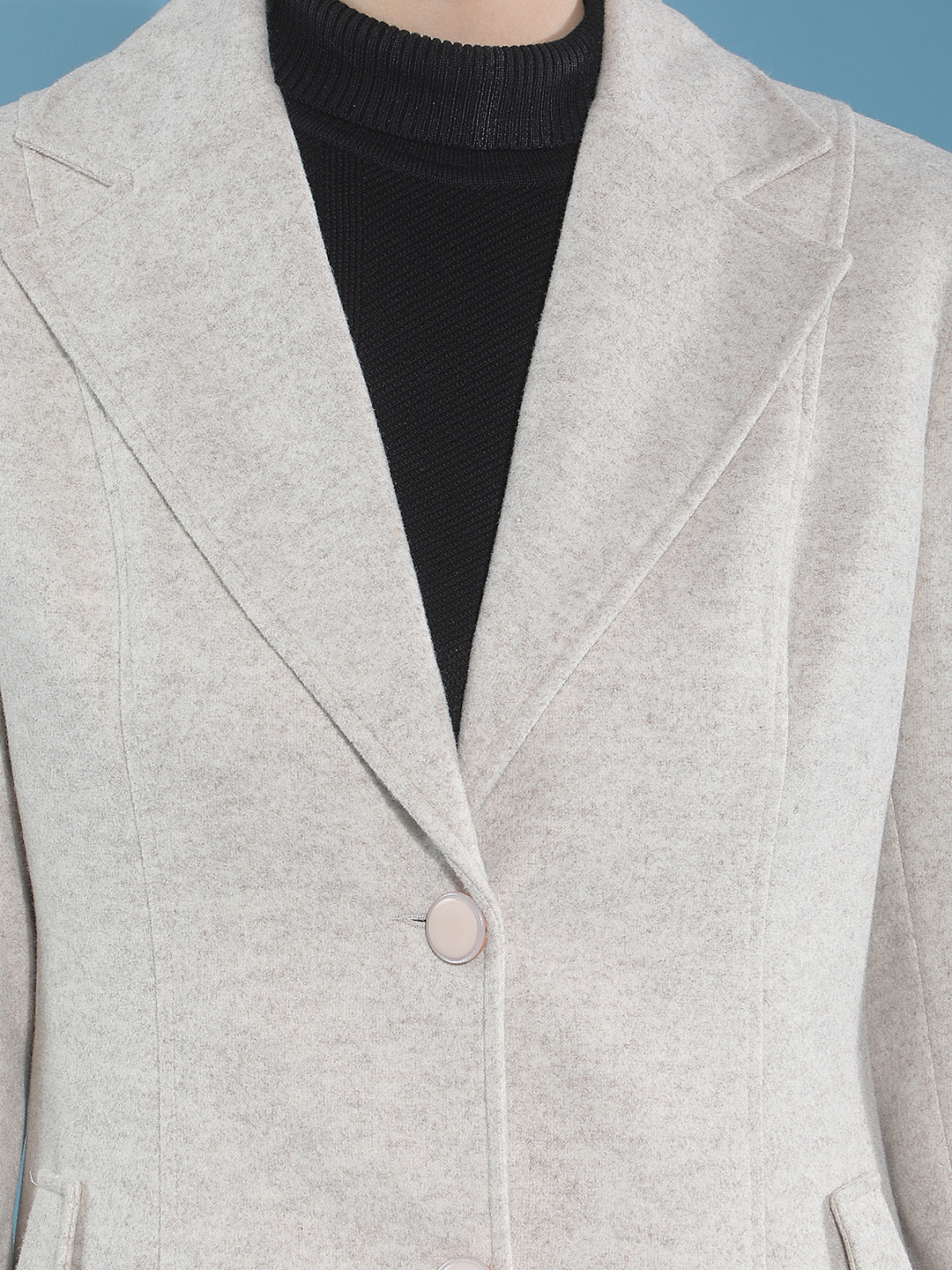 solid long coat