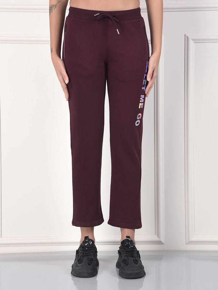 miss forever wine printed winter lower