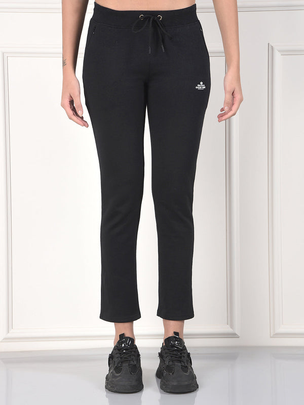 miss forever solid black winter lower