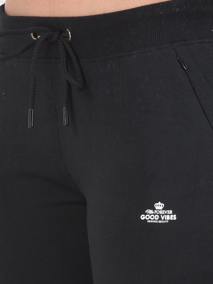 miss forever solid black winter lower