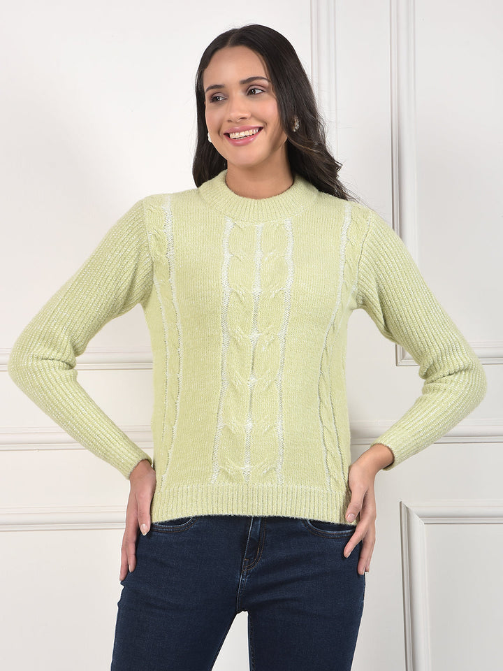 miss forever pista self-design sweater