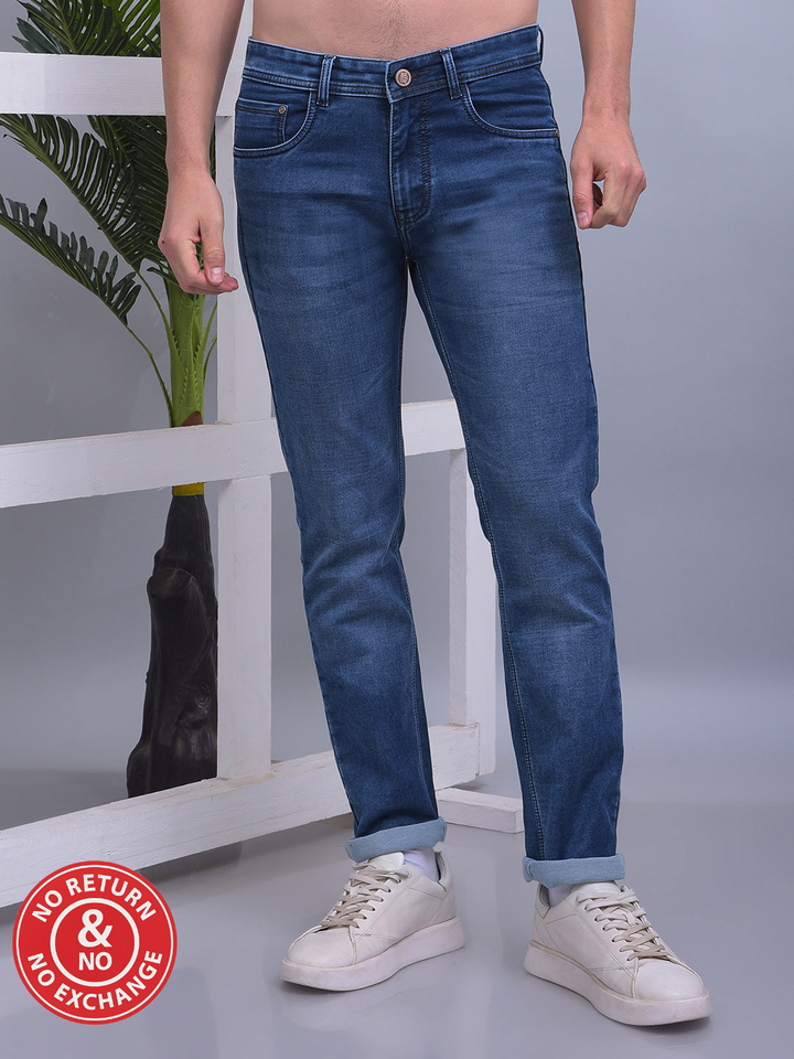 COBB BLUE NARROW-FIT PREMIUM JEANS