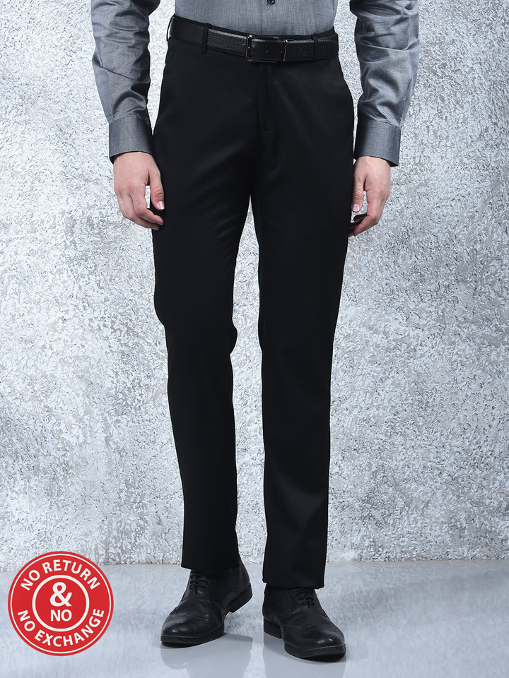 COBB BLACK ULTRA-FIT FORMAL TROUSER