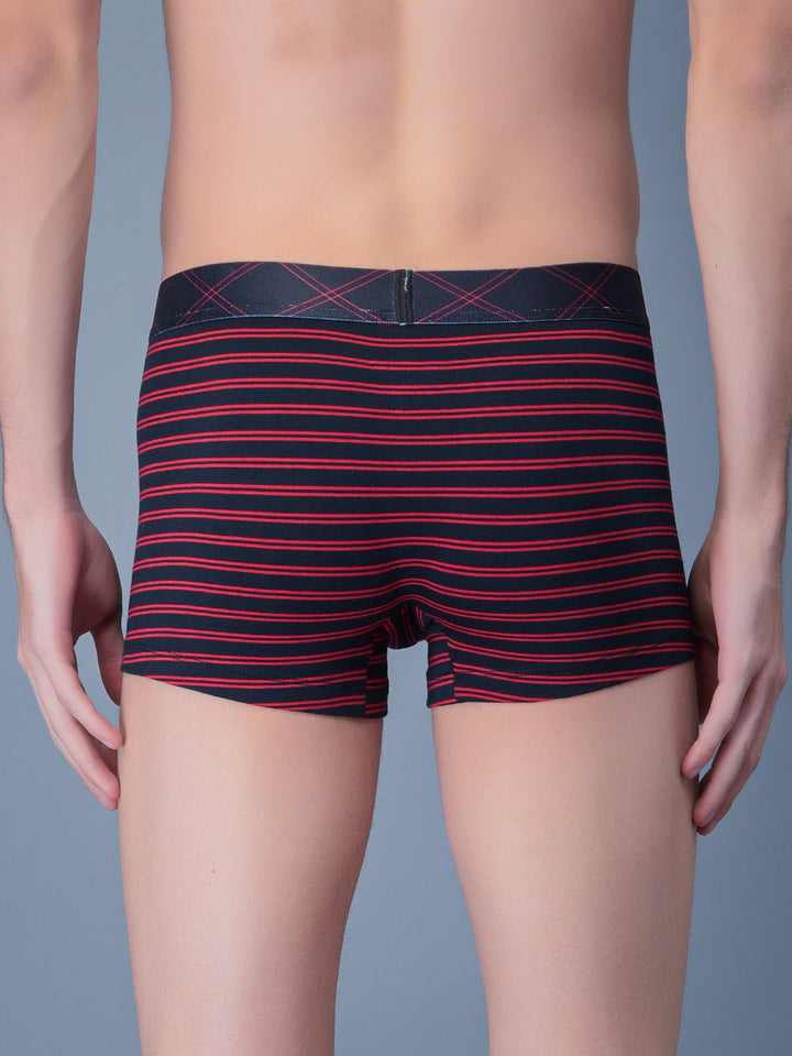 Cobb Red Men Striped Trunk