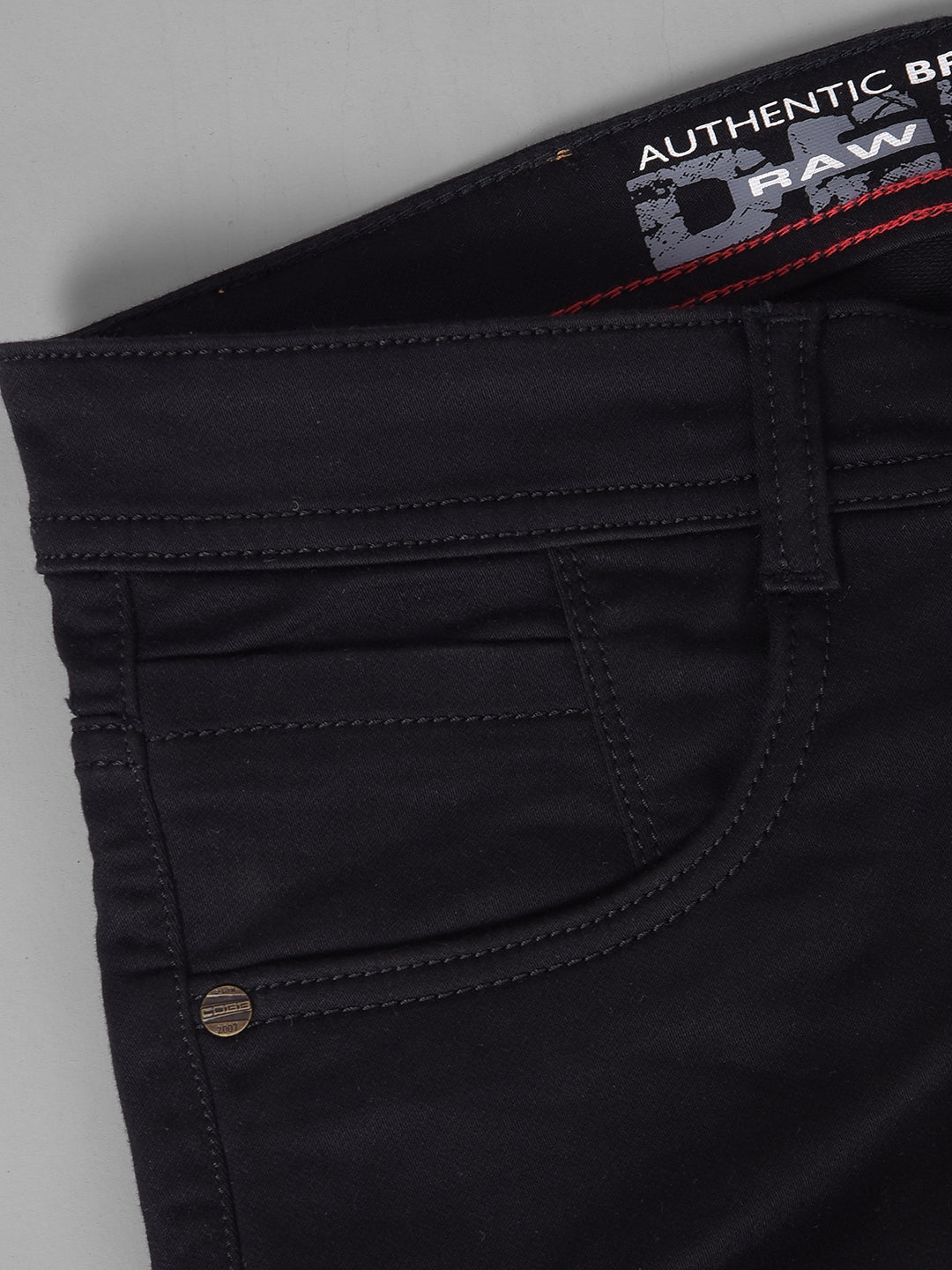 Cobb Black Narrow Fit Premium Jeans