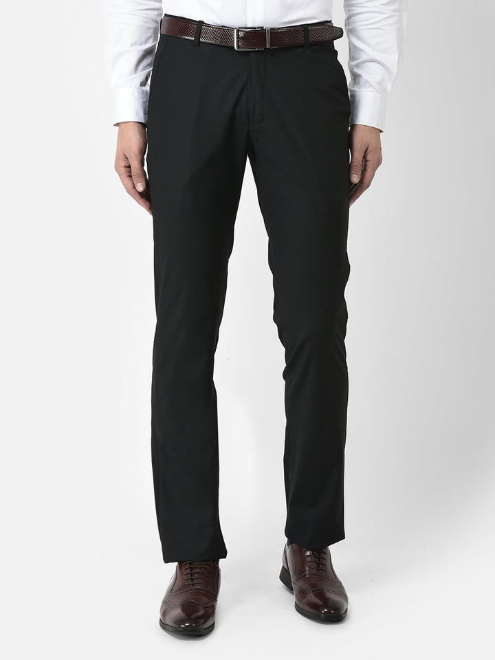 Cobb Black Ultra Fit Formal Trouser Black