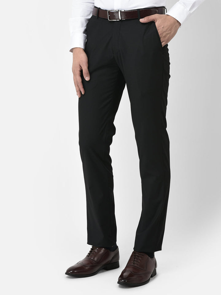 Cobb Black Ultra Fit Formal Trouser