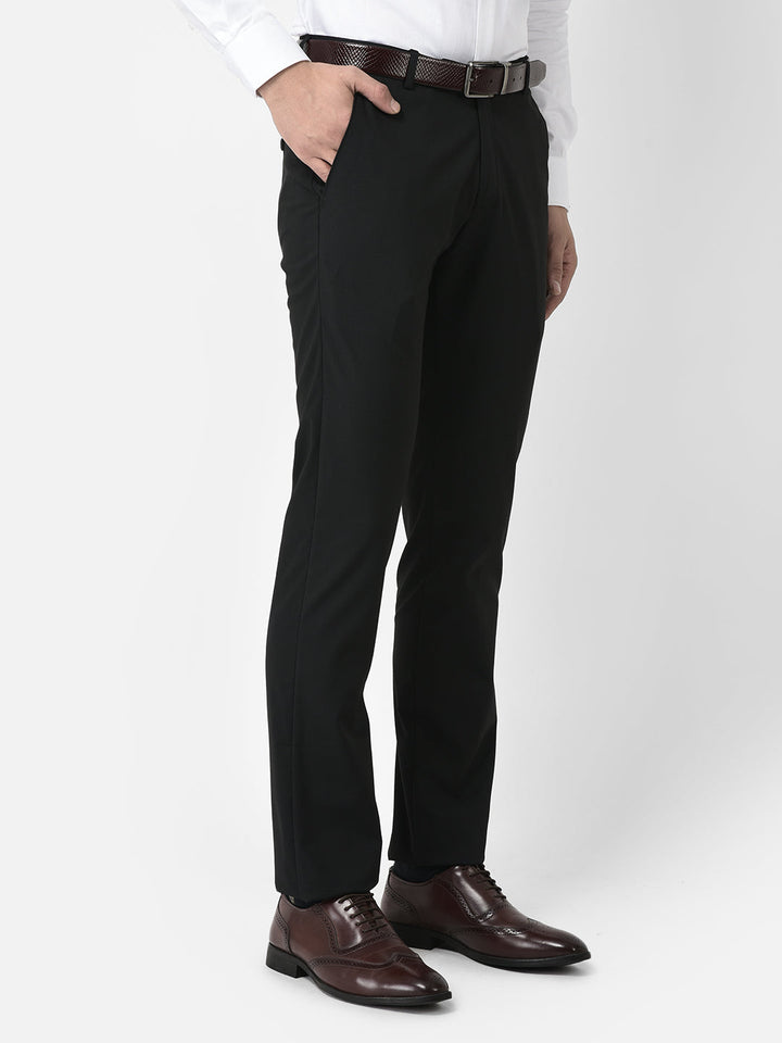 Cobb Black Ultra Fit Formal Trouser