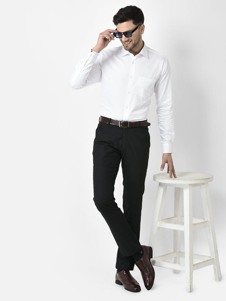 Cobb Black Ultra Fit Formal Trouser