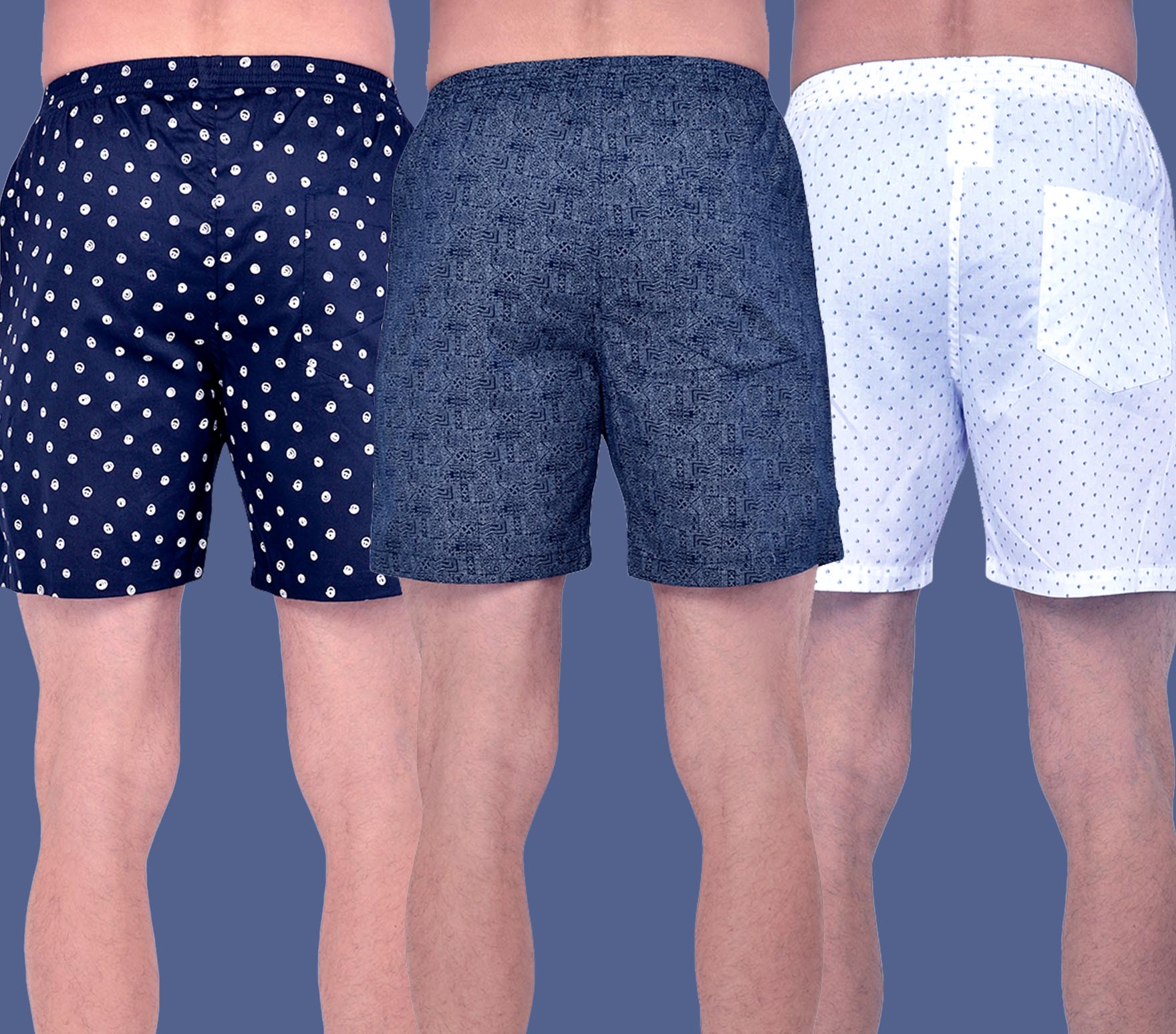 Buy Printed Men Boxer Pack of 3 Online - Comfortable and Stylish