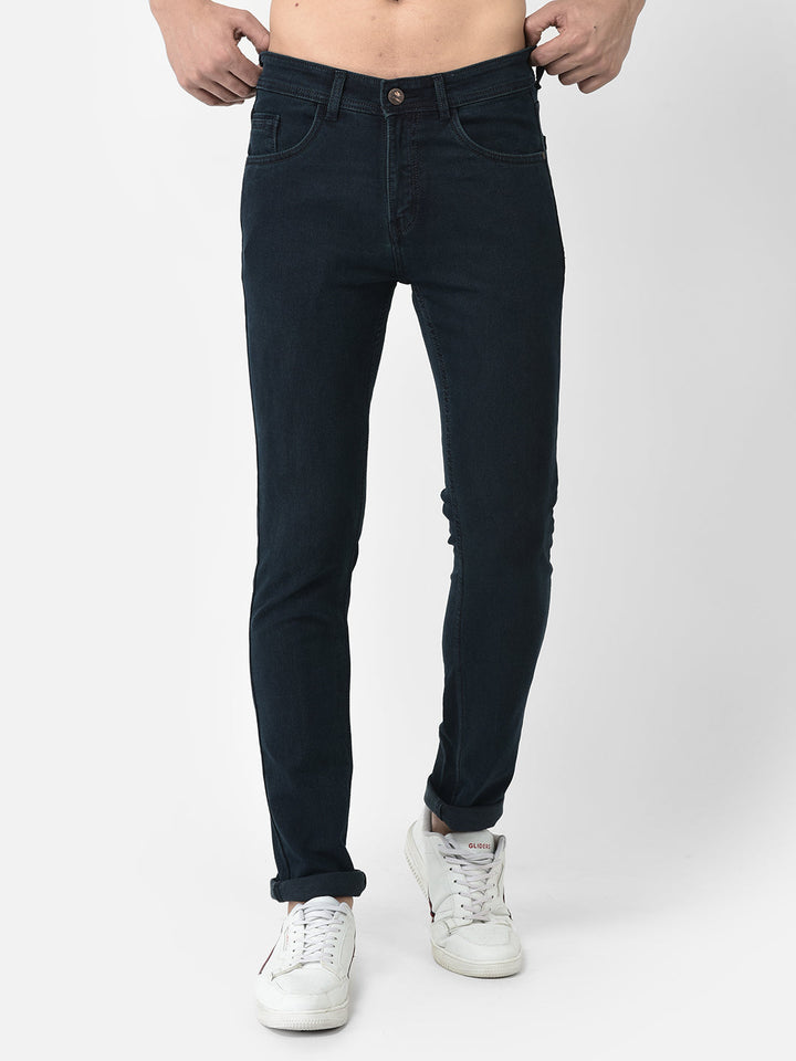 Cobb Dark Blue Narrow Fit Jeans Dark Blue