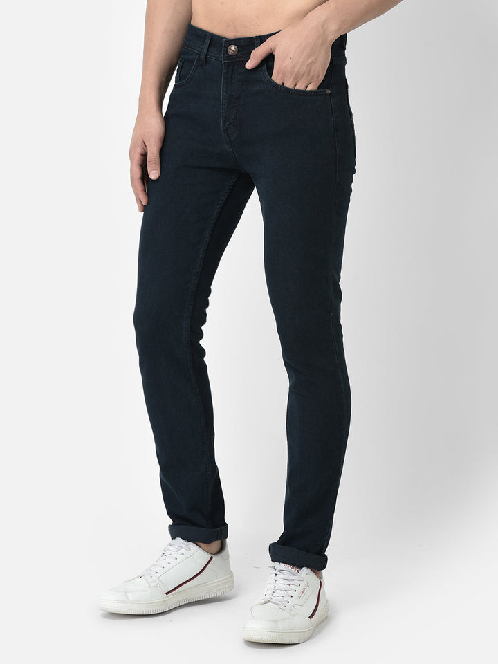 Cobb Dark Blue Narrow Fit Jeans