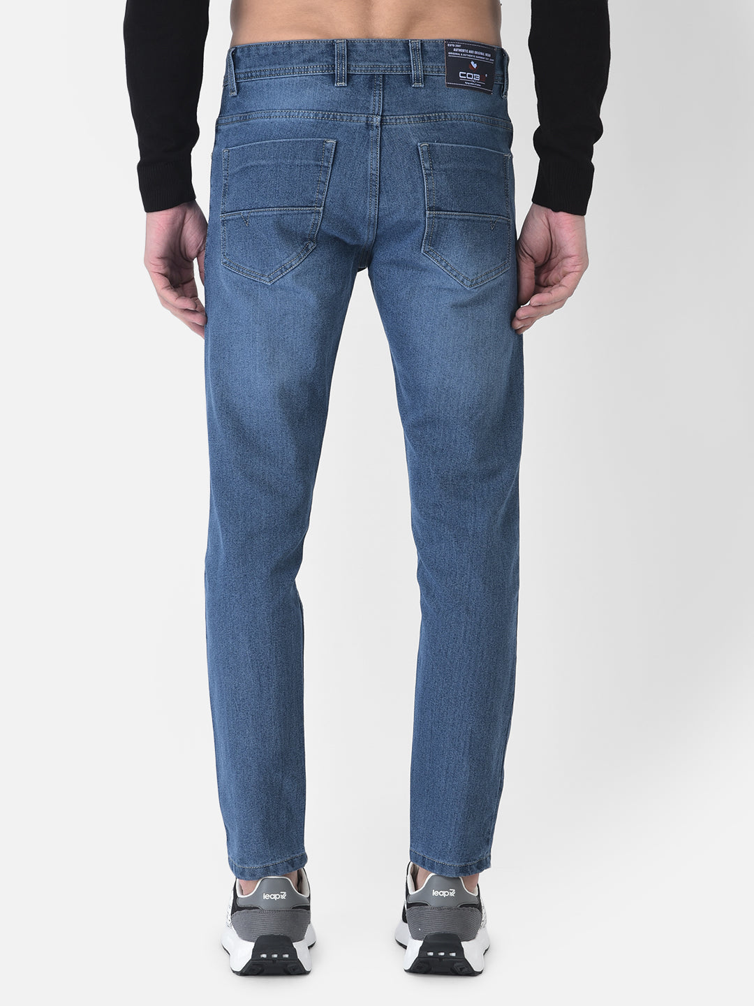 Cobb Dark Blue Narrow Fit Jeans