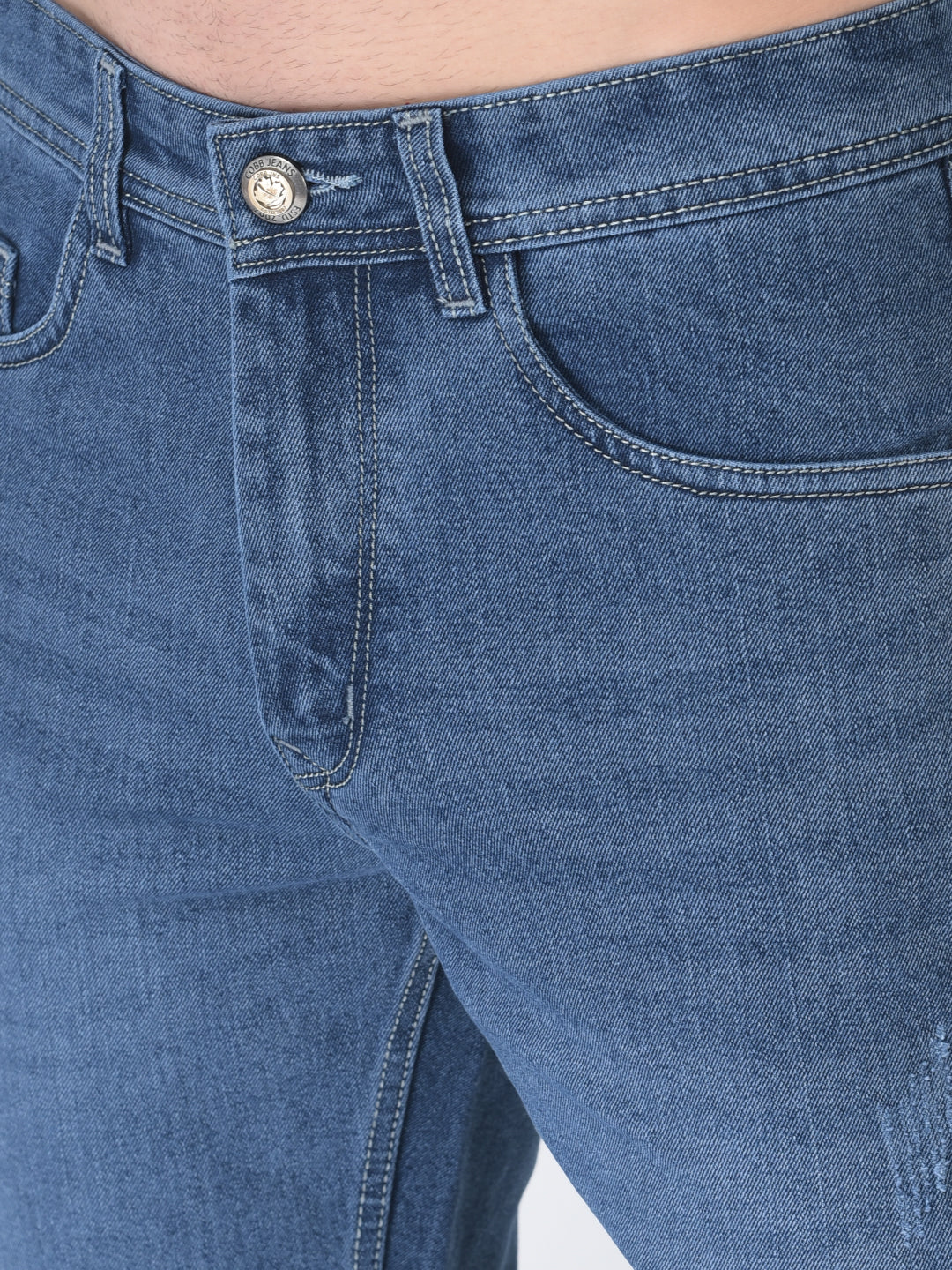 Cobb Dark Blue Narrow Fit Jeans